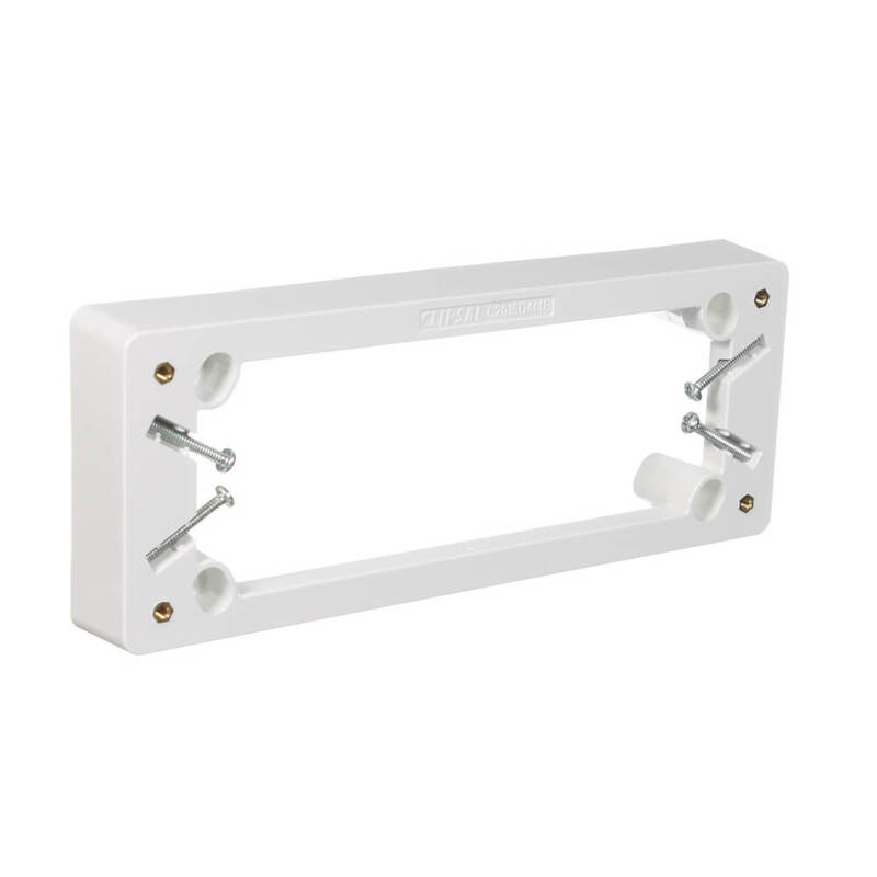 Clipsal C2015D4MB 4 Gang GPO Mounting Block C2015D4MBWE Clipsal