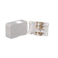 NLS 30537 | 3 terminal 32A Mini Junction Box with Fixed Electrical Terminals
