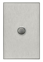 Clipsal Saturn Horizon Silver Light Switches including Mechanisms