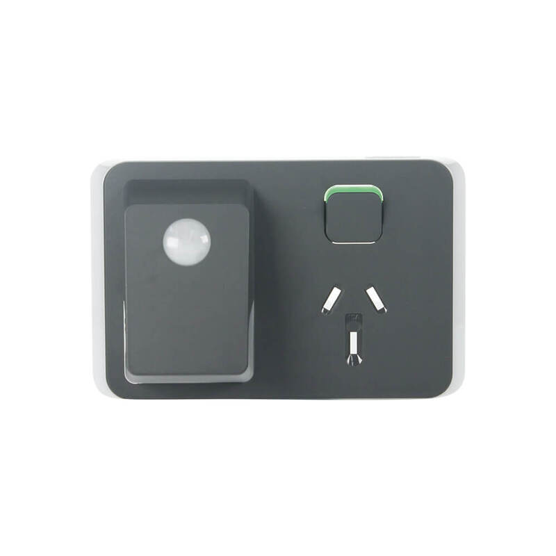 Clipsal 3025NW-AN | Night Walk Sensor Light Motion Activated | Anthracite