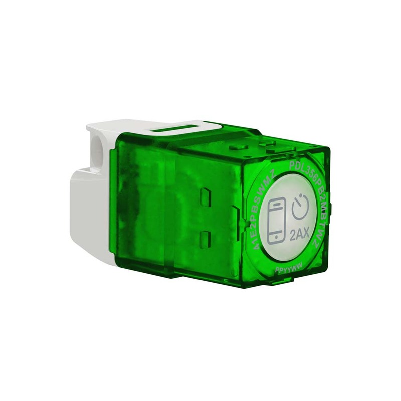 Clipsal Iconic 41E2PBSWMZVW Zigbee Wiser Push Button 2AX Connected