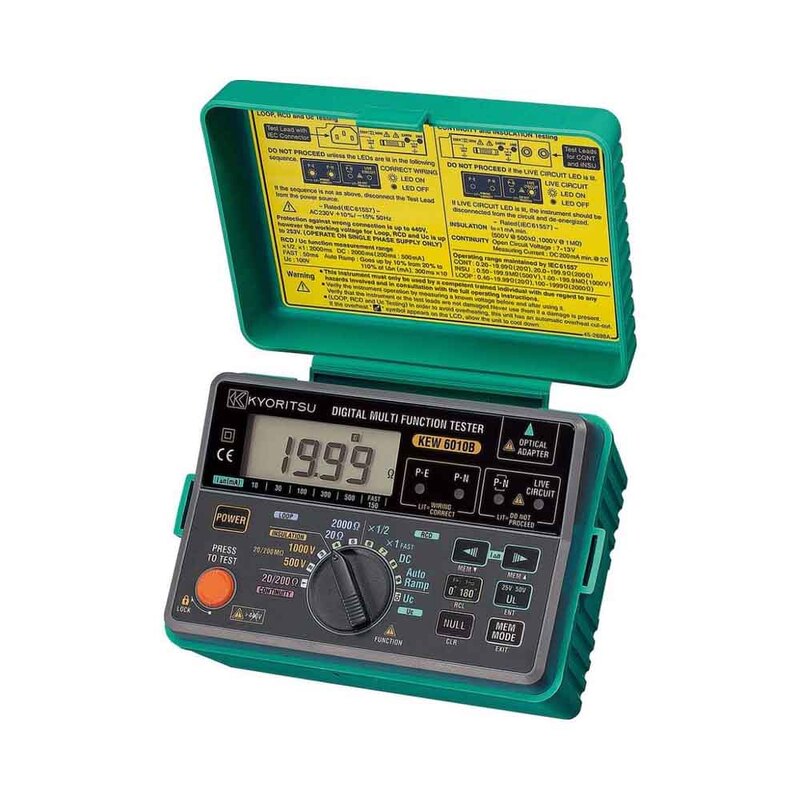 Kyoritsu 6010B | 5 In 1 Digital Multifunction Tester