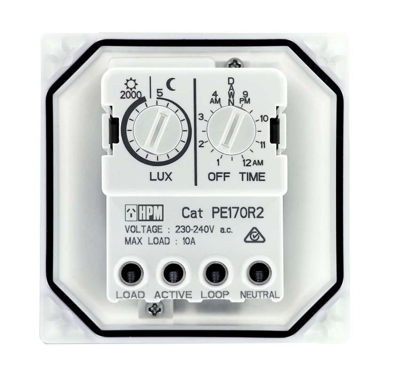 HPM PE170R2 Programmable Weatherproof Light Sensitive Photoelectric