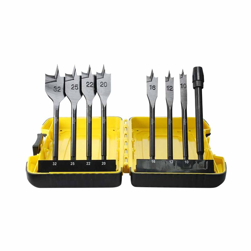 Spade Bit Set TS08-SET8 | Sheffield 8 Piece Alpha Spade Bit with ...