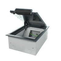Elsafe Falcon 027.0800.000 | Built-In Screed Floor Box With Lid Grey additional image