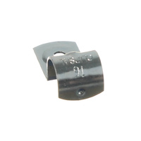 CLIPSAL 180/16 | 16mm Half Saddles Zinc Plated (100 Box) additional image
