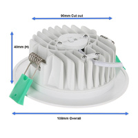 NLS 20096  | 15W Tri Colour LED Dimmable White Downlight | 90MM Hole additional image