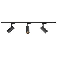 Brilliant 22128-06 | Ceres Adjustable 3 x 10w LED Track Kit | Black | Tri-Colour LED additional image