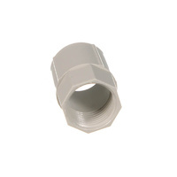 Clipsal 258-20-GY | 20mm Plain to Screw PVC Conduit Female Coupling additional image