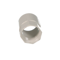 Clipsal 258-25-GY | 25mm Plain to Screw PVC Conduit Female Coupling additional image