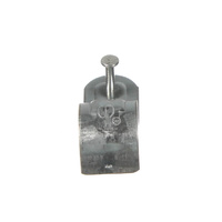 NLS 30159 | 20mm Half Saddle Galvanised With Clout | 50 per Box additional image
