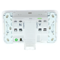 Clipsal Iconic 3025RCD30-VW | Power Outlet, Twin, 30mA RCD Protected, 250VAC, 10A additional image