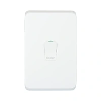 Clipsal 3041-45C-XW | Iconic Cooking Appliance Isolator Cover | Extra White | (SKIN ONLY) additional image