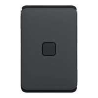 Clipsal Iconic 3041C-XB | 1 Gang Switch Plate Cover Black | (Skin Only) additional image