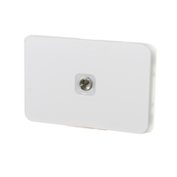 Clipsal Iconic 3041VTV75F-VW | Coaxial Outlet Pal To F-Type Vivid White additional image