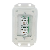 Clipsal Iconic 3042V44-VW | Switch 2 Gang IP44 10Amp Vivid White | Wet Areas additional image