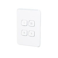 Clipsal Iconic 3044VA Heat Fan Light VW 4 Gang complete switch 10Amp with Heat 2 Fan Light Dolly