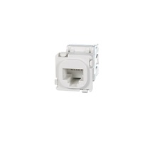 NLS 30554 | Cat 6 Mech Data RJ45 | White additional image