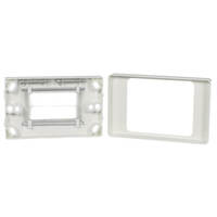 NLS 30747 | Brush Wall Plate White additional image