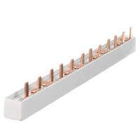 NLS 30810 | 12 Pole 3 Phase Pin Style Insulated Busbar 63A 10mm² additional image