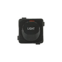 Clipsal 30LMBK | 30 Series 10A Switch Mech Marked 'LIGHT' | Black additional image