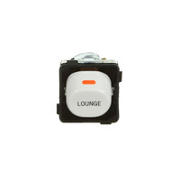 Clipsal 30LOM-WE | Lounge Switch Mech 10 Amp (30 Series) White  additional image