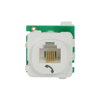 CLIPSAL 30RJ64SMTWE | Category 3 'Phone' Mech Computer/Communication Accessory additional image