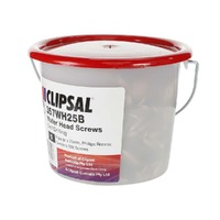 Clipsal 357WH25B | Self Drilling Washer Head Screws 8g x 25mm | Bucket: 500 Incl. FREE Phillips Double-Ended Magnetic Screwdriver Bit additional image