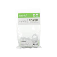 Clipsal Iconic 40ADPKS-TN | Iconic Adaptor RJ Tyco Krone Siemon | 10 Pack additional image