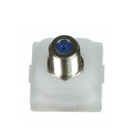 Clipsal Iconic 40PFM-TN  | F Type to F Type TV Antenna Socket additional image