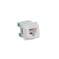 Clipsal Iconic 40RJ45SMA6C-TN | RJ45 Socket Cat 6 Mechanism Translucent additional image