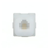 Clipsal Iconic 40RJ64SMT-TN | Cat 3 Telephone Connector | RJ12 additional image
