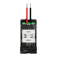 Clipsal 40TA-EA | Solis Toggle Adaptor For Switch Mechs | Ebony Aluminium additional image