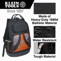 Klein Tools 55421BP-14  | Tradesman Pro™ Tool Bag Backpack | 39 Pockets additional image