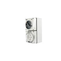 Clipsal 56C540GY | 5 Pin 40Amp 500V Switched Socket Outlet IP66 | 56 Series additional image