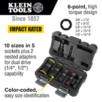 Klein Tools 66070 | Flip Impact Socket Set, 7-Piece additional image