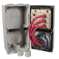 NLS 66CV550 | 5 Pin 50Amp Switched Socket Outlet IP66 | 30497 additional image