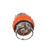 NLS 66PA432 | 4 Round Pin 32Amp Angled Plug IP66 | 30627 additional image