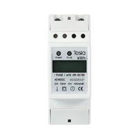 Tesla ADM65SC | 1 Phase 60Amp Kilowatt Hour Meter DIN Rail | Digital additional image