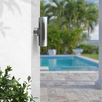 ATOM AT5004-AND-LED | LED - 240v Up/Down Wall Light (Anodised Aluminium) LED 2 X 6 WATT 940lm 4000K additional image