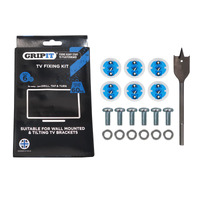 Gripit AUGTVKIT | TV Bracket Fixing Kit  | Holds up to 60KG additional image