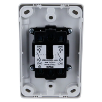 Clipsal Classic C2031D32-WE | 32Amp Double Pole Stove Isolator Switch additional image