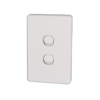 Clipsal C2032VA-WE | 2 Gang Switch 10Amp (Classic Series) | White additional image