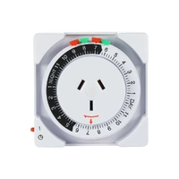 HPM D819-2DP | Easy Set Analogue Timer Override Switch | 24h Timer additional image