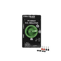 Cobalt Solar Energy DC-ISO07BL | Inverter DC Isolator 1000V 32A IP66 2 Pole | Black additional image