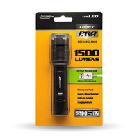 Dorcy DORD4329 | 1500 Lumen Rechargeable Flashlight | Black additional image