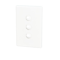 Legrand ED770-3WE | Dedicated Plate 3 Gang Switch 16Amp Excel Life additional image