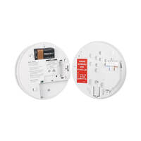 Brooks EIB146E | Photoelectric 230 Volt Smoke Alarm with 9 Volt Alkaline battery additional image