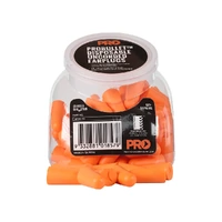Pro Choice EPOU-50 | PRO Bullet Disposable Uncorded Earplugs | Orange | 50 Pack additional image