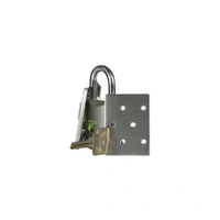 Energex EXFCK-1 | Energex Flat Clasp Kit Double Door Clasp and Padlock With 1 Key | Stainless Steel (SE-QLD ONLY) additional image